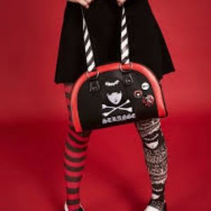 Emily The Strange STAY DISTANT BOWLER BAG